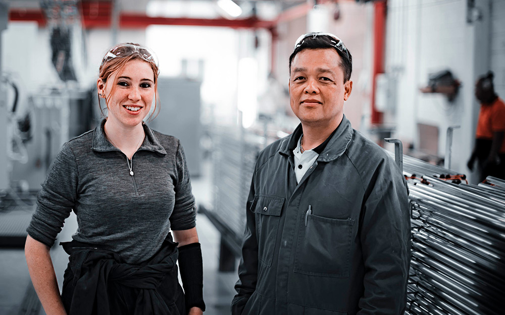 Jen McMahon and Thearith Nguon Jen McMahon and Thearith Nguon